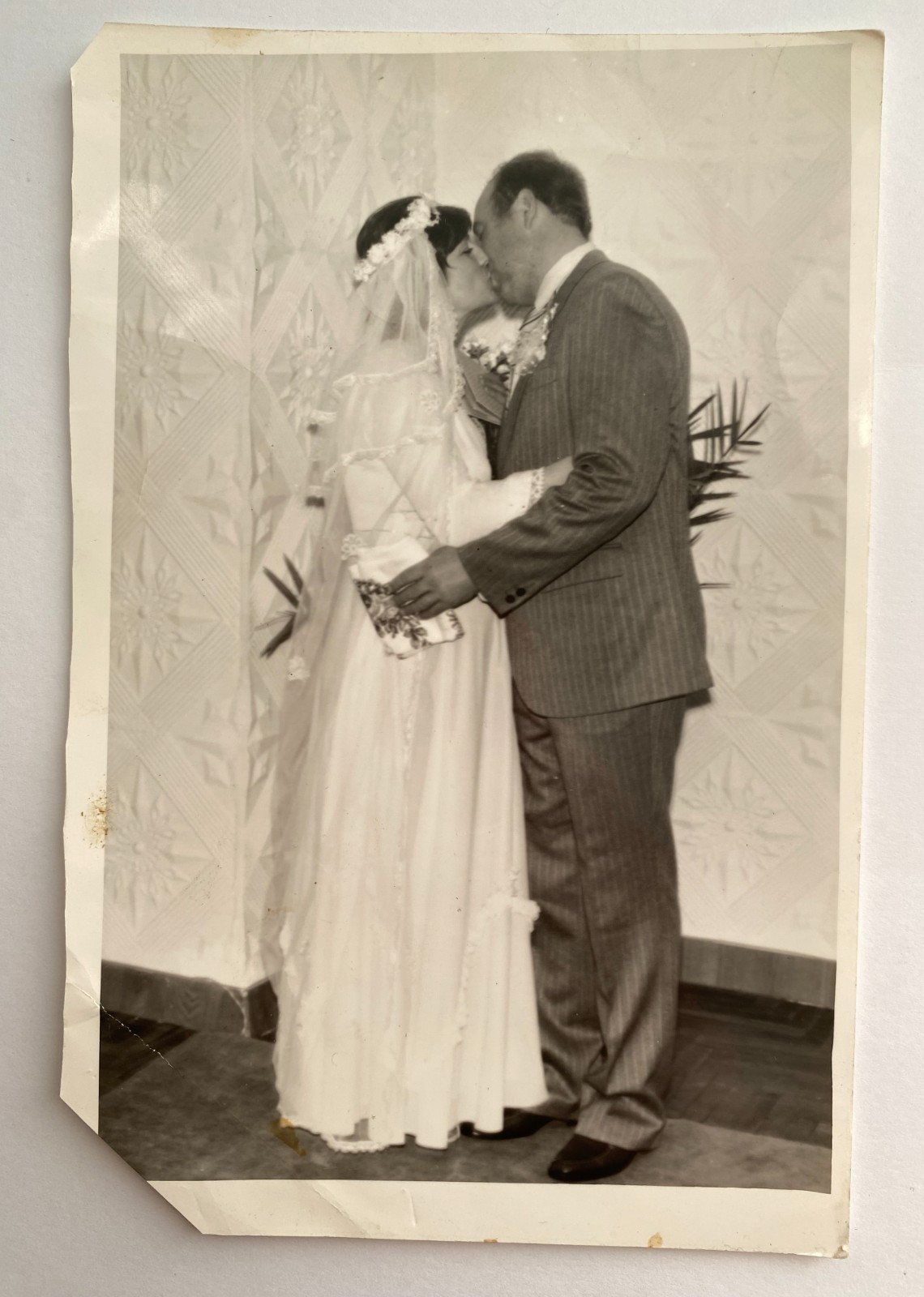 Handsome guy kisses pretty attractive girl young man kiss woman Vintage Photo Handsome guy kisses pretty attractive girl young man kiss woman Vintage Photo