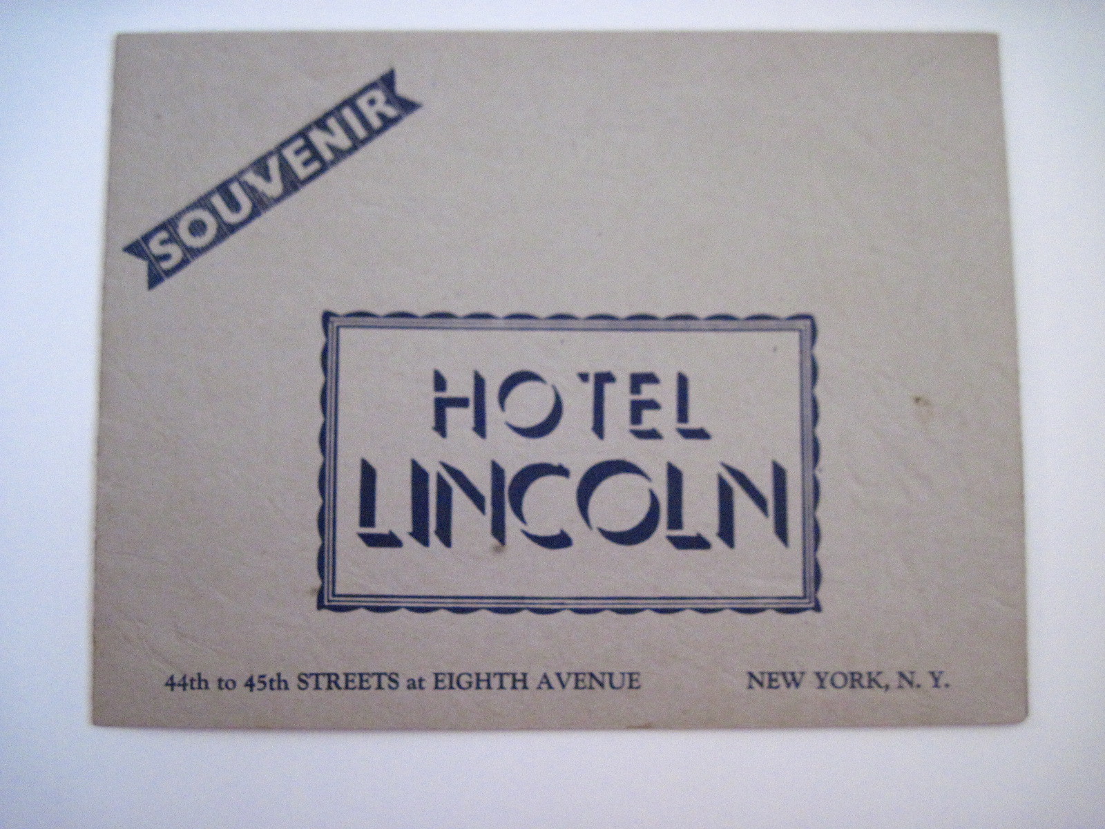 Vintage  B&W Souvenir Photo  for \