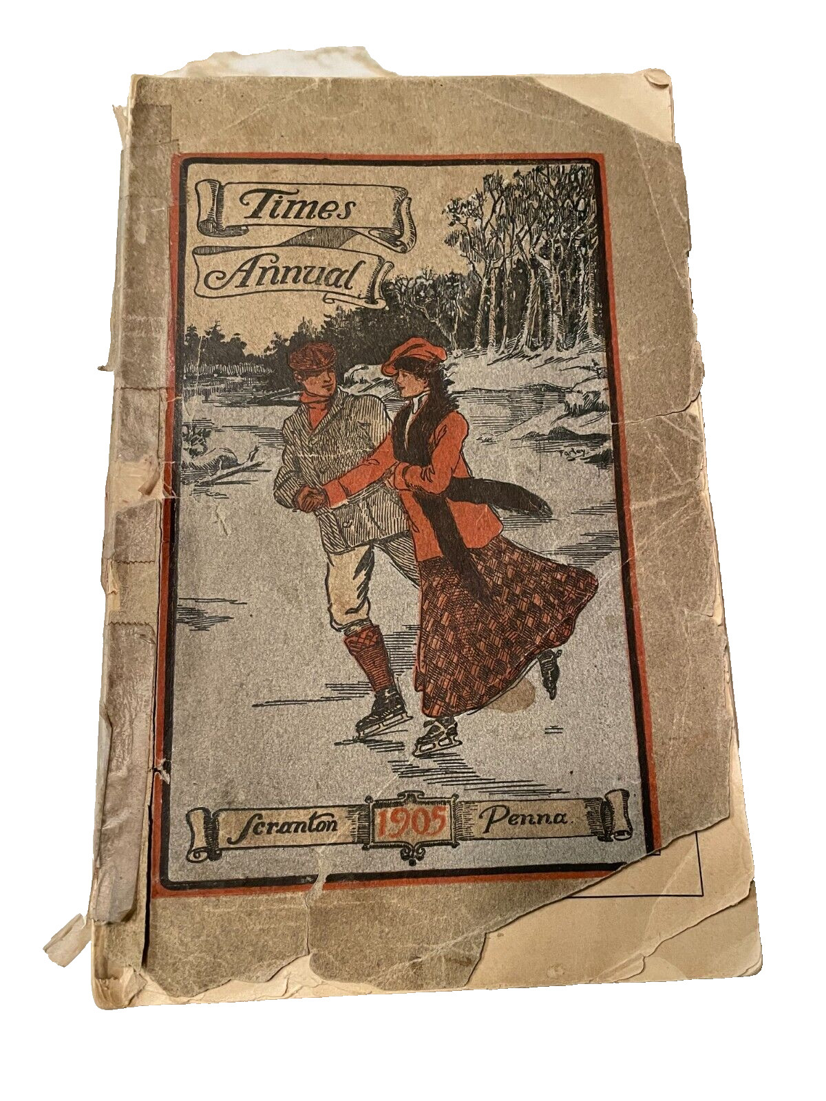 ORIGINAL - THE SCRANTON TIMES ANNUAL 1905 - SCRANTON PA