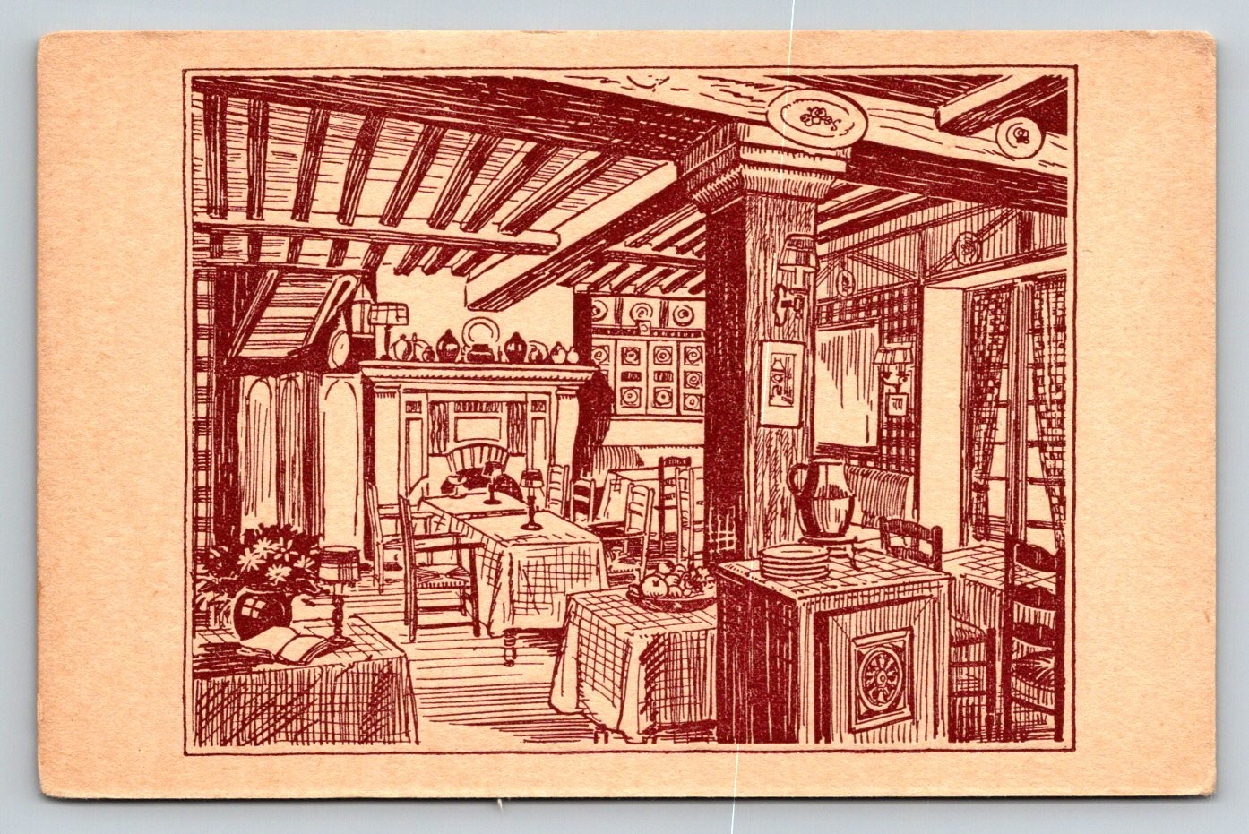 1943  Le Vieux Montmartre  France   Postcard