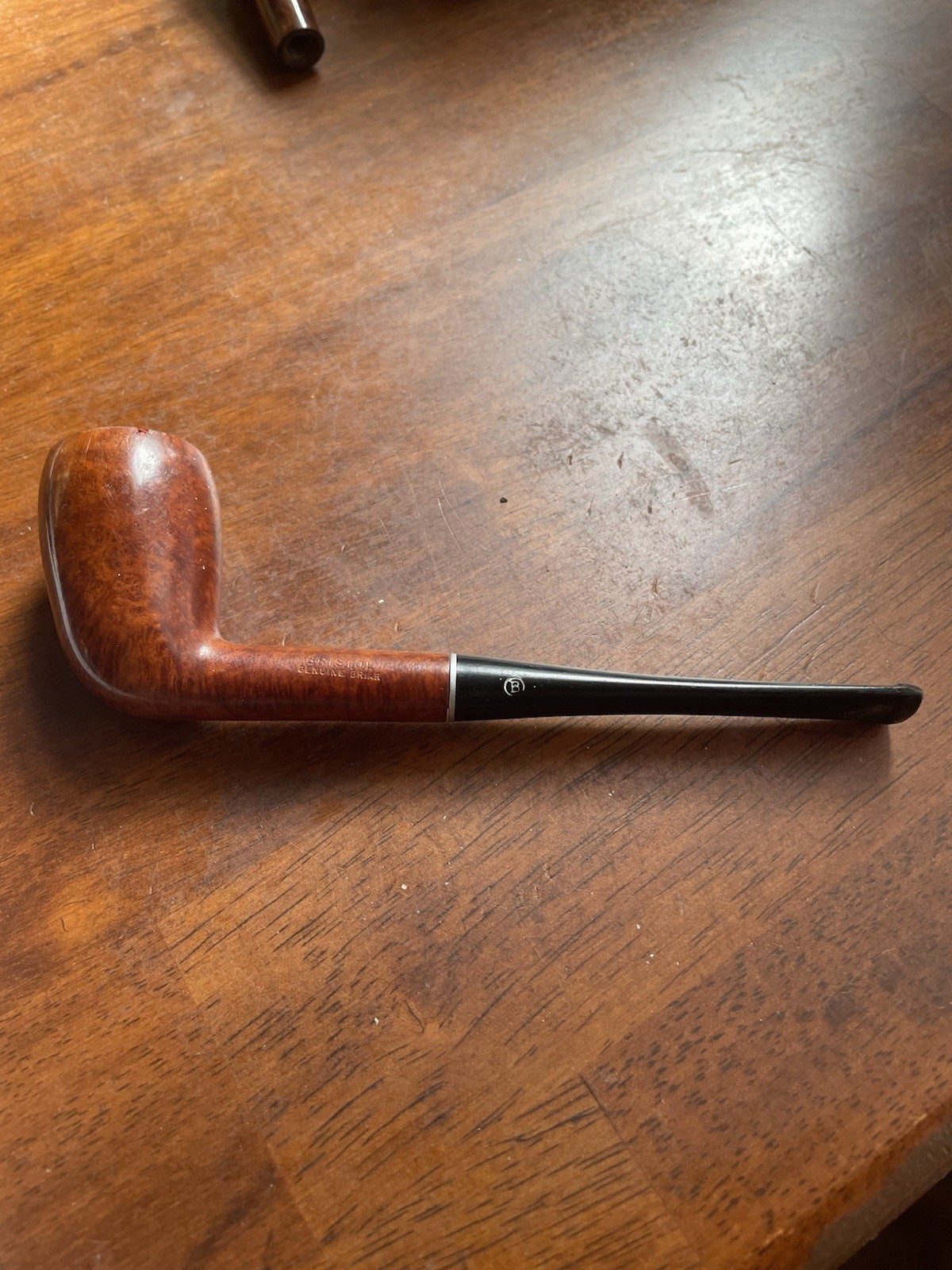Vintage Bristol Pipe And Bowl