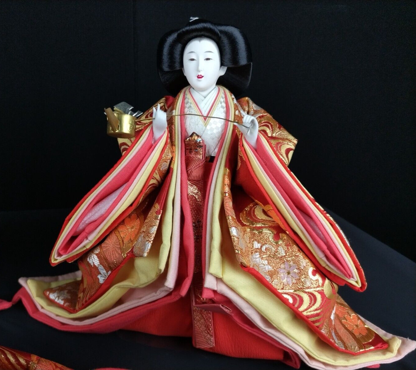 Vintage Japanese Hina-doll Court Lady No11#3 c1920s