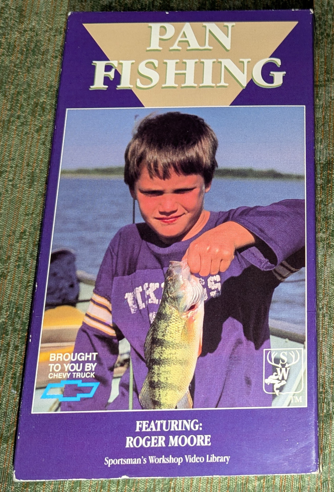 Pan Fishing: Instructional, Roger Moore, panfishing, Chevrolet Chevy Trucks VHS Pan Fishing: Instructional, Roger Moore, panfishing, Chevrolet Chevy Trucks VHS