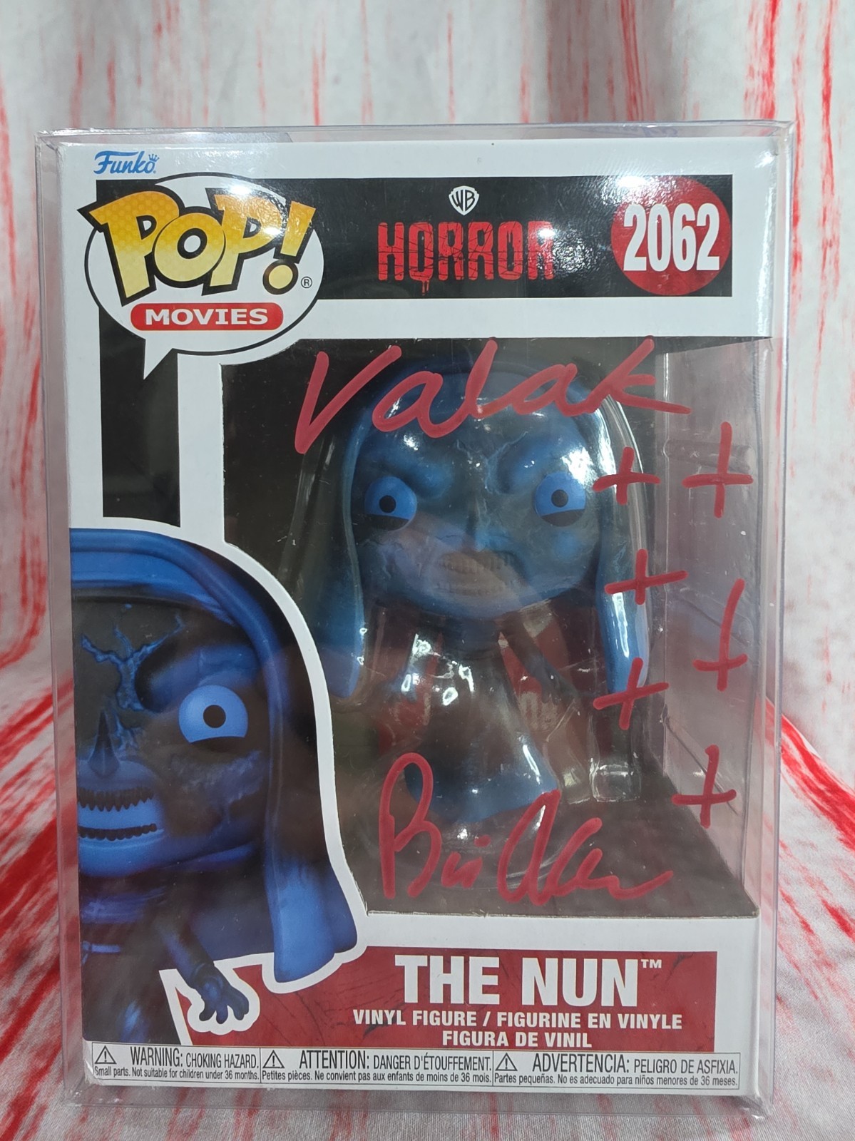 Bonnie Aarons Signed The Nun Funko With COA And Protector Bonnie Aarons Signed The Nun Funko With COA And Protector