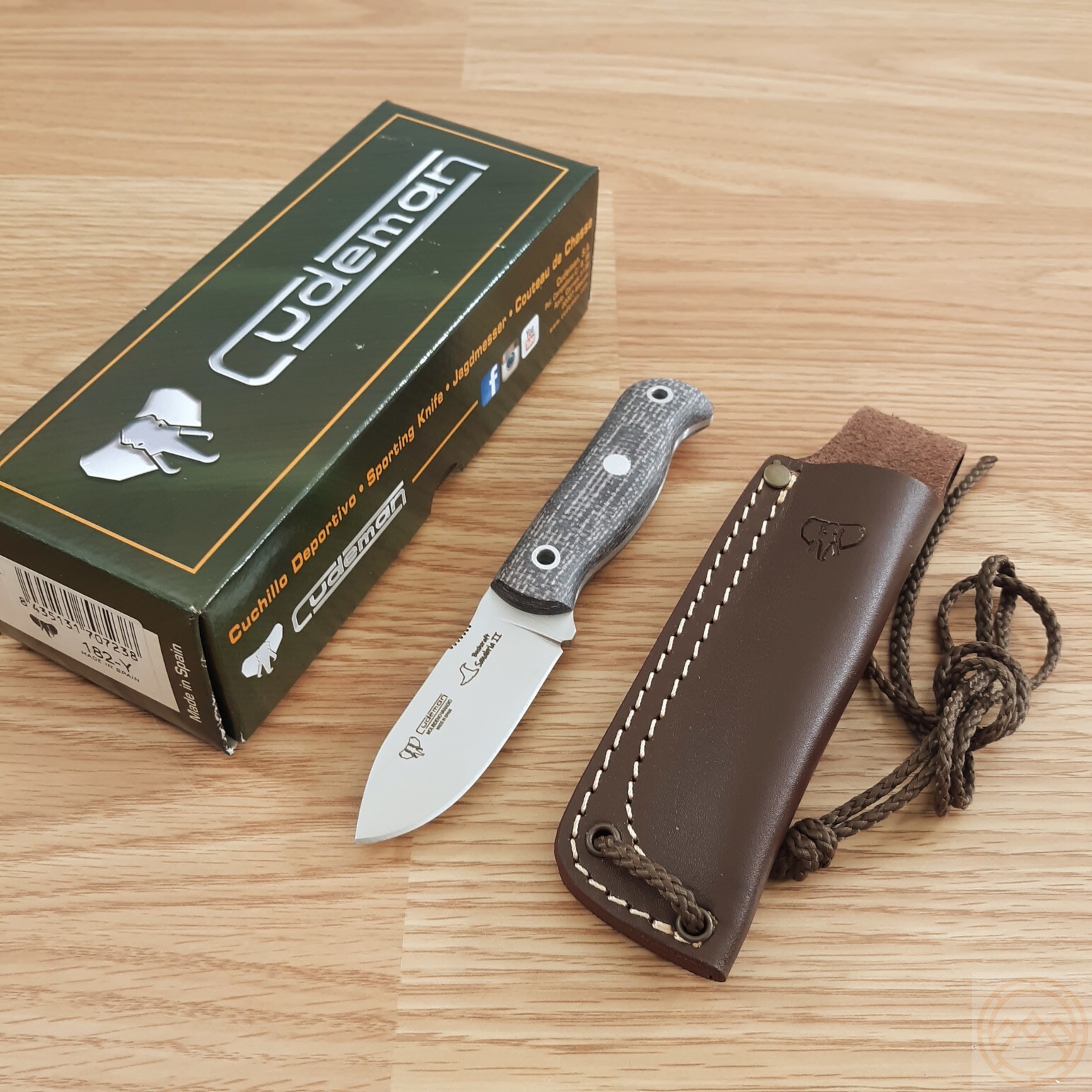 Cudeman Sanabria Fixed Knife 2.75