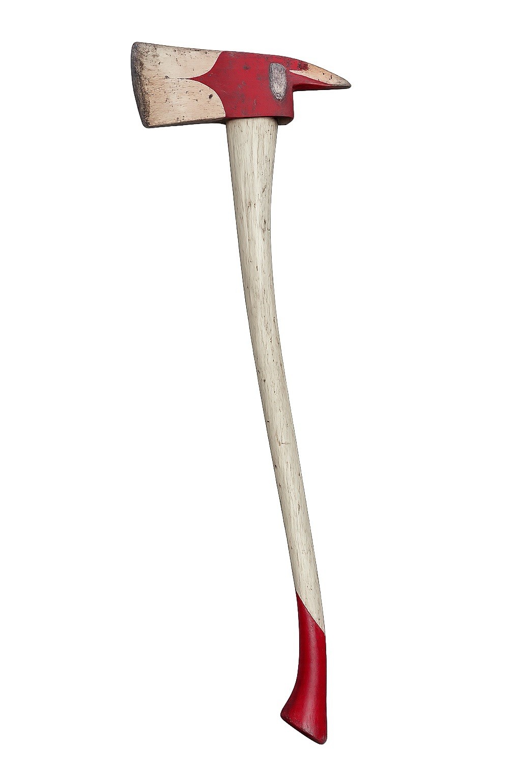 Rare Collins Hartford Cast Steel Axe Vintage Fire Mans Pick Red And white