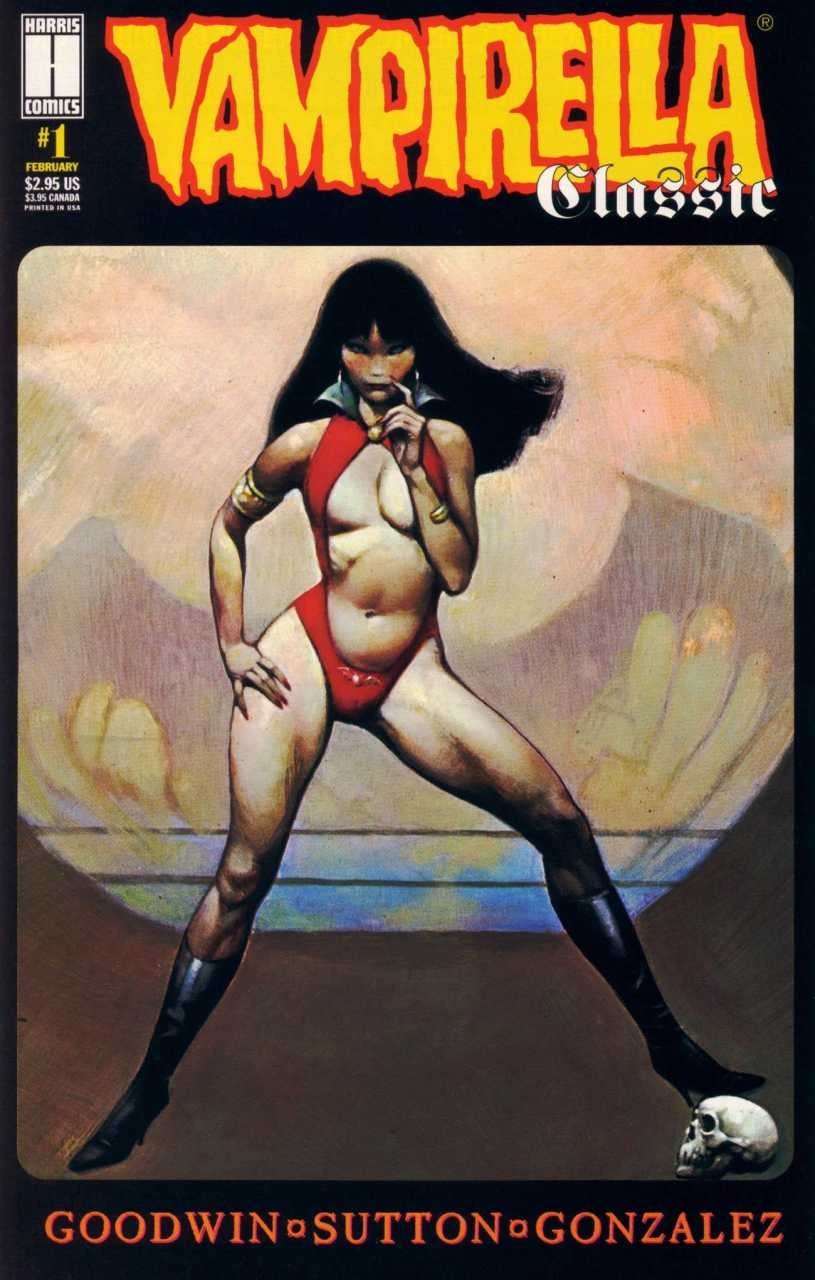 Vampirella Classic #1 Frank Frazetta (Harris Comics 02/23/95)