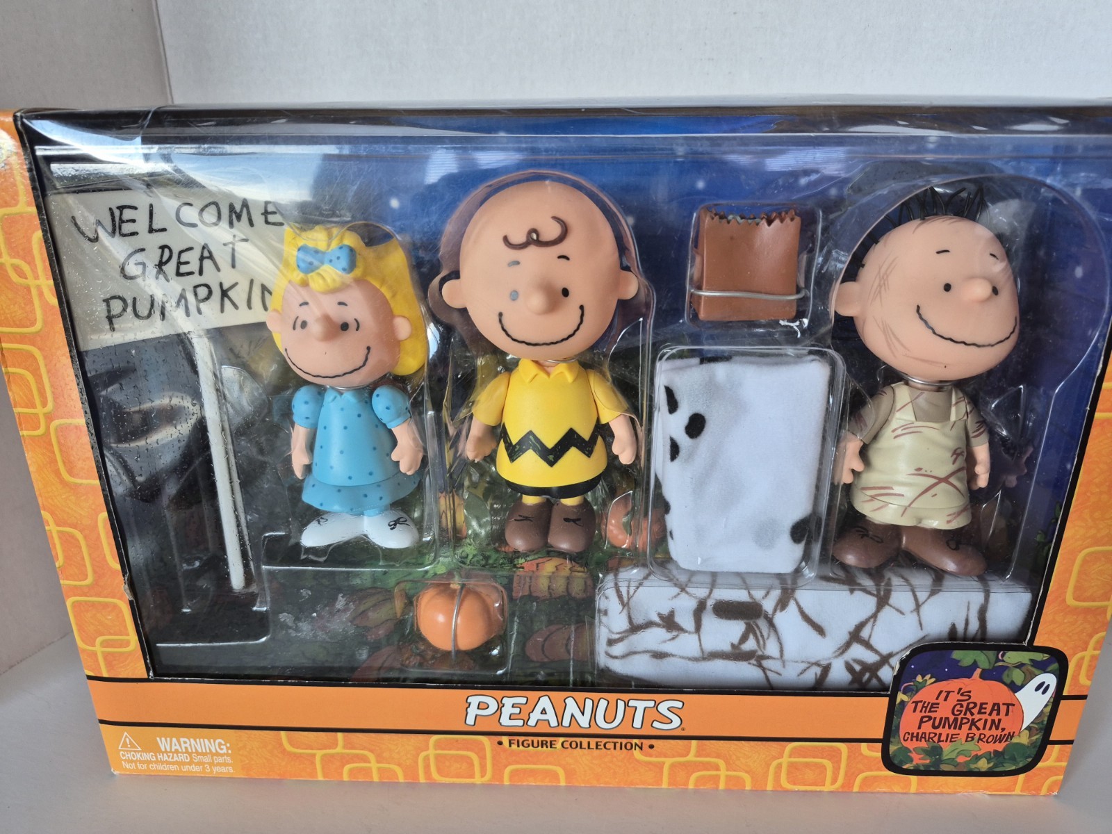 Vtg Great Pumpkin Charlie Brown Peanuts Memory Lane Figure Collection Halloween