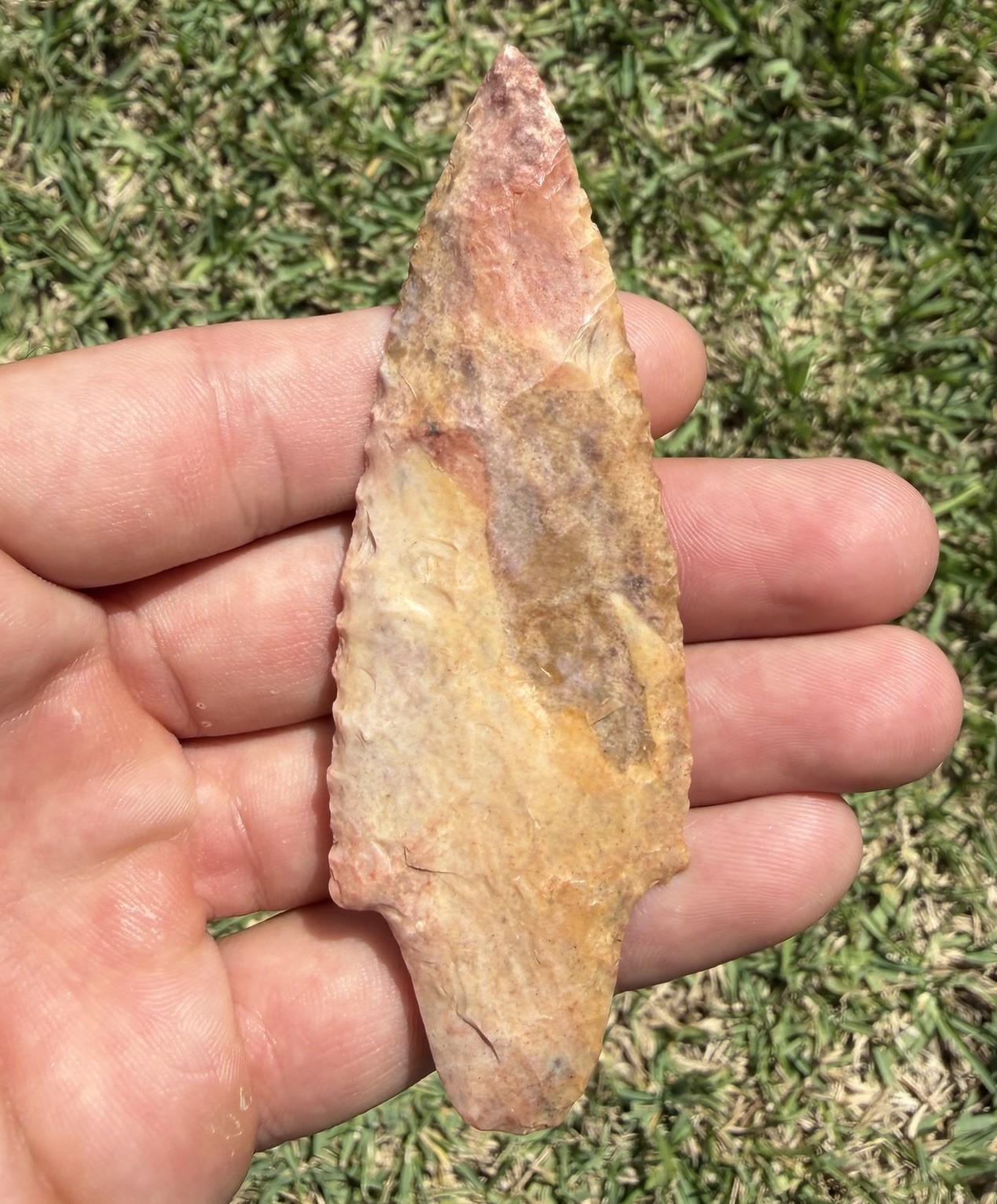 Newnan Lochloosa High Quality Authentic Arrowhead Artifact Central Florida 3.92”