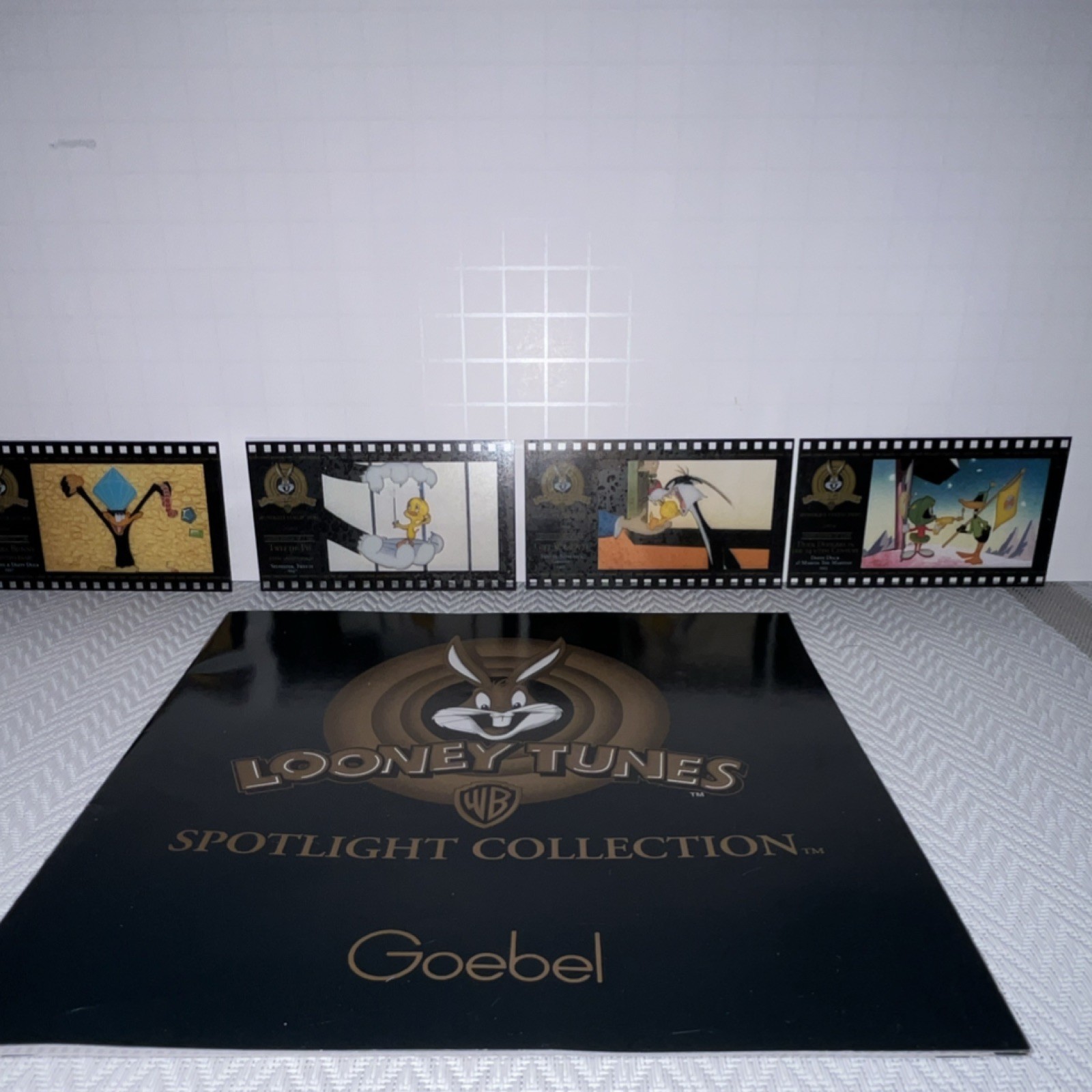 Goebel Limited Edition of 8 Looney Tunes Spotlight Collection Film Cells Goebel Limited Edition of 8 Looney Tunes Spotlight Collection Film Cells