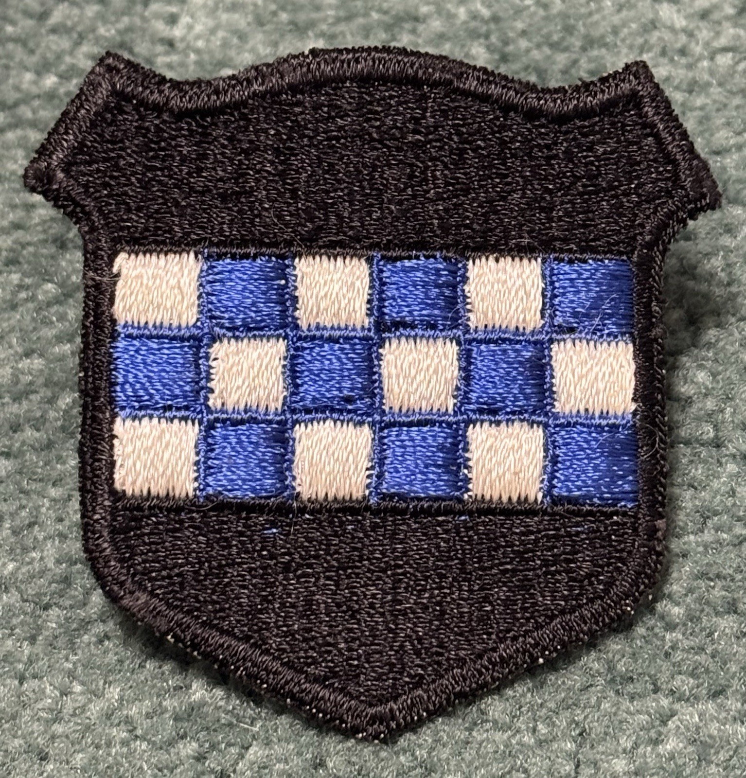 Original WWII Rare Gemsco Black Border US Army 99th Infantry Division Patch