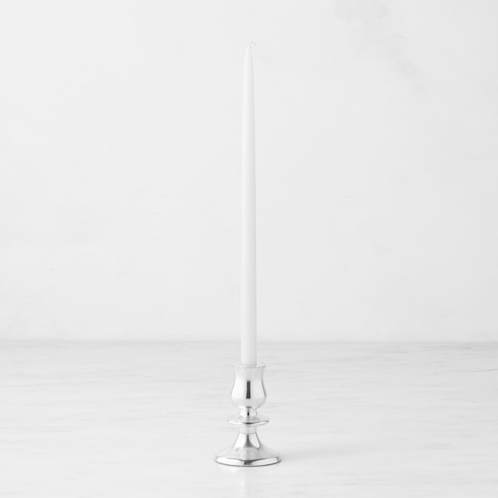 Heirloom Silver Tiny Taper Holders|46315