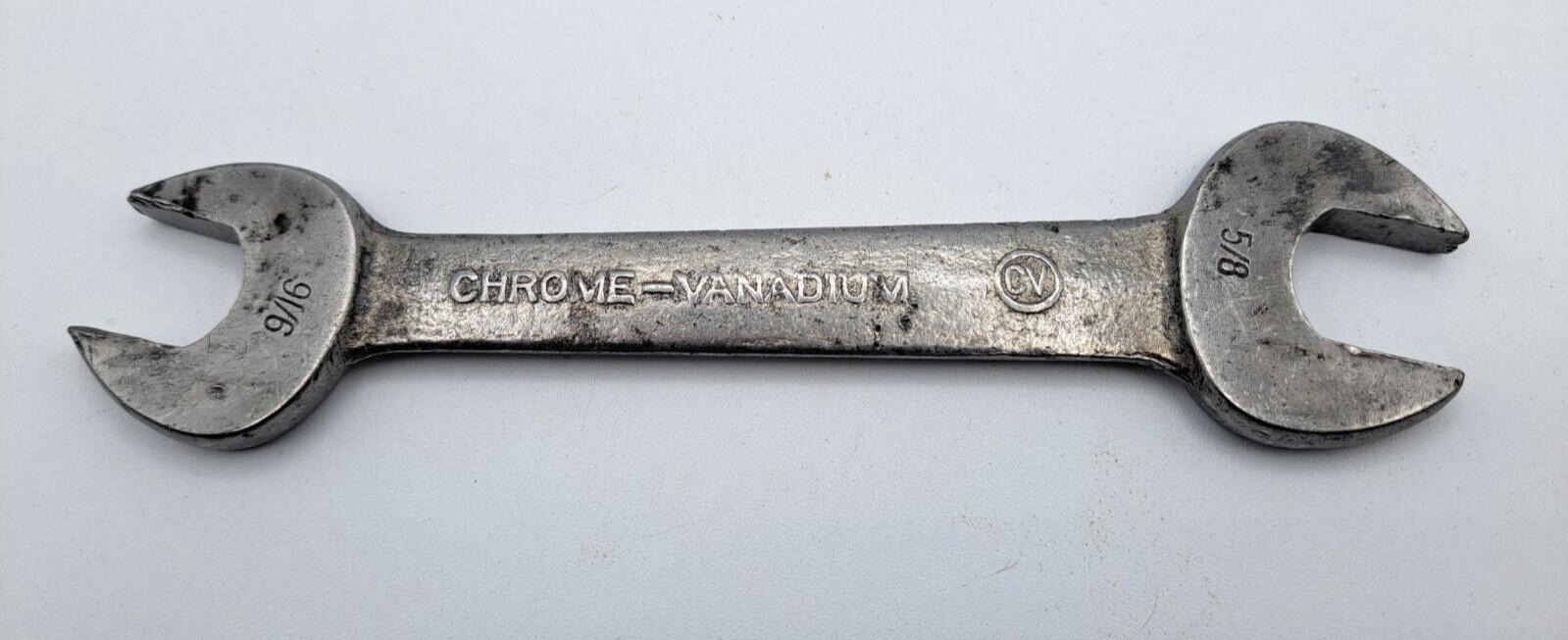 Vintage Bonney Chrome-Vanadium Open End Wrench, No 1727, 9/16 x 5/8 - USA Vintage Bonney Chrome-Vanadium Open End Wrench, No 1727, 9/16 x 5/8 - USA