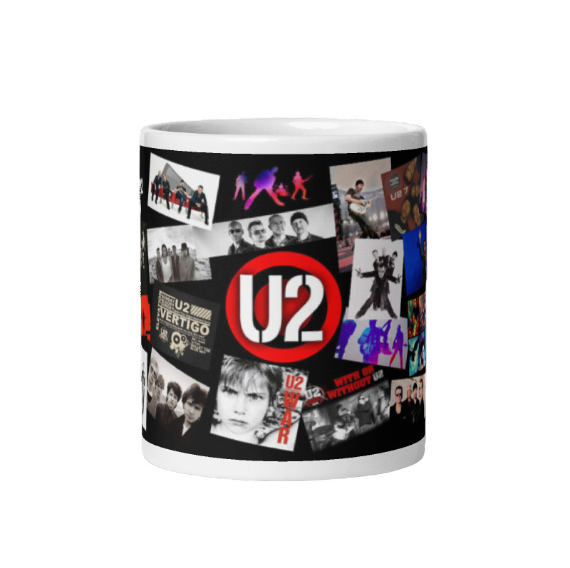 U2 Band Mug | U2 Music Band Gift | U2 Bono Shirt Gifts