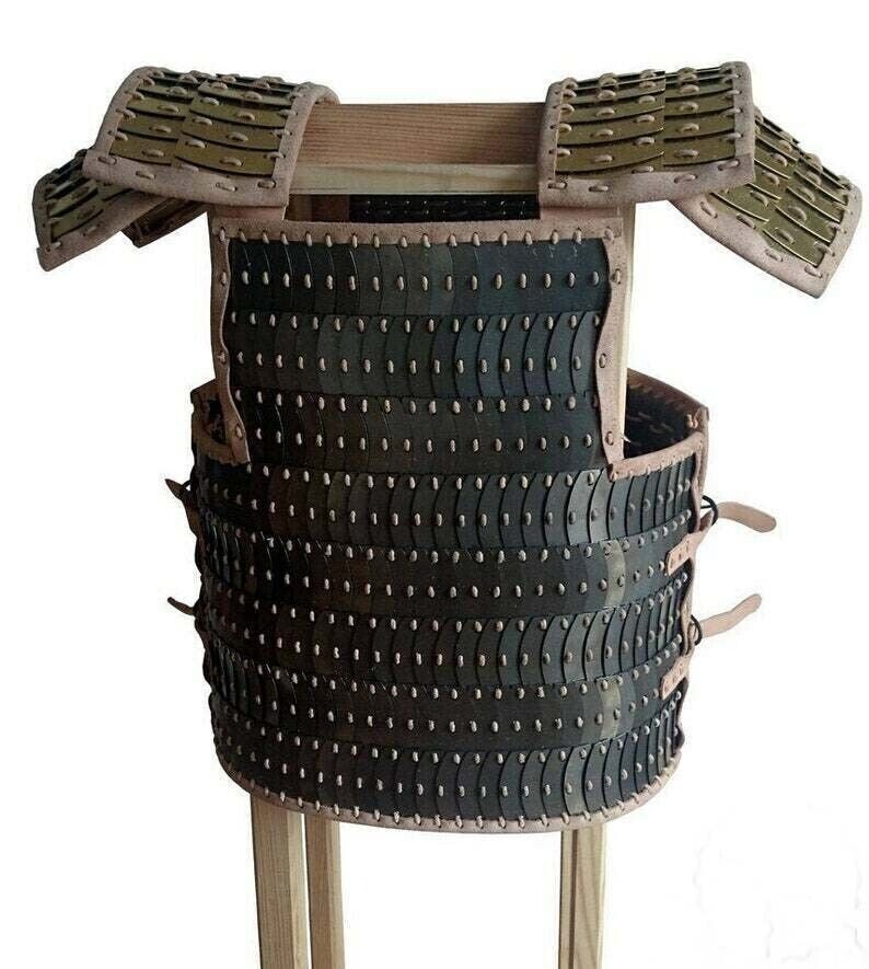 Best Christmas Gift Medieval leather lamellar armor D Leather