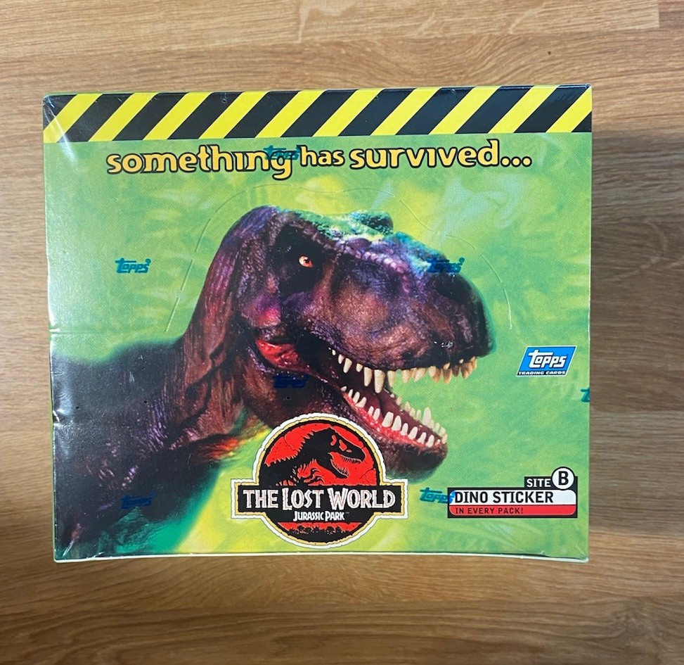 1997 Jurassic Park The Lost World Factory Sealed Trading Card Box