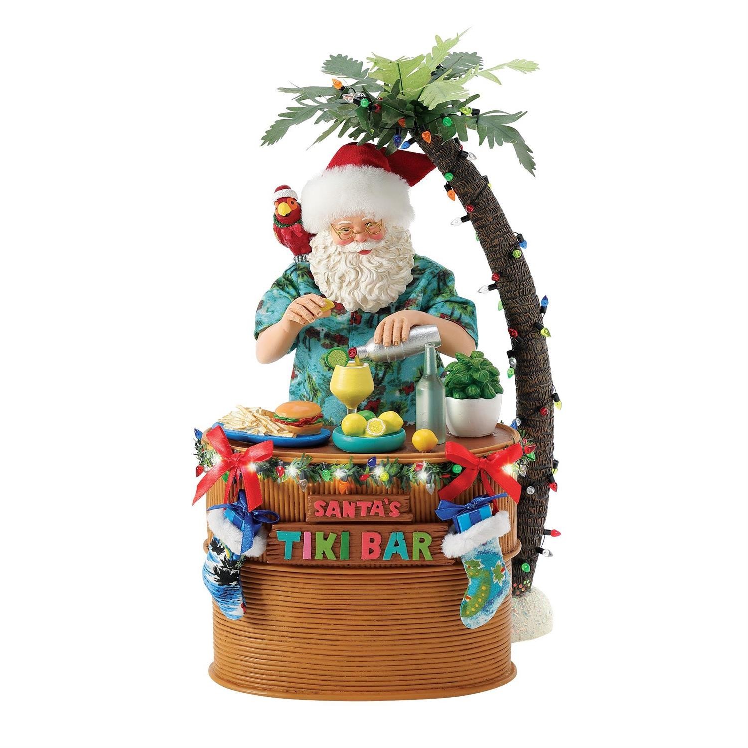 PRE-ORDER Santa\'s Tiki Bar By: Possible Dreams *SHIPS 9/2026* PRE-ORDER Santa\'s Tiki Bar By: Possible Dreams *SHIPS 9/2026*