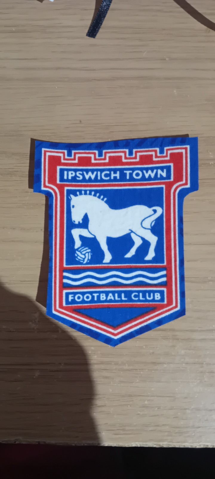 Ipswich Town FC Football Club Crest Cotton Patch