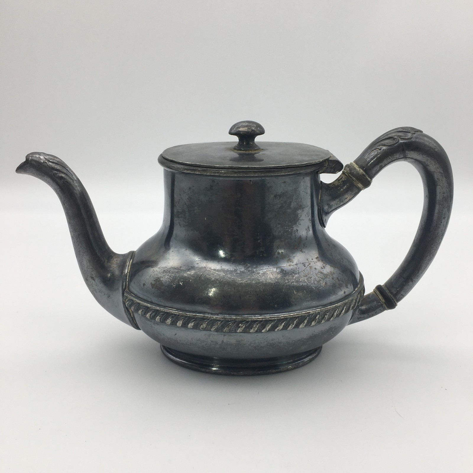 Detroit & Cleveland Navigation Co. Silver Coffee Pot Wallace Bro\'s