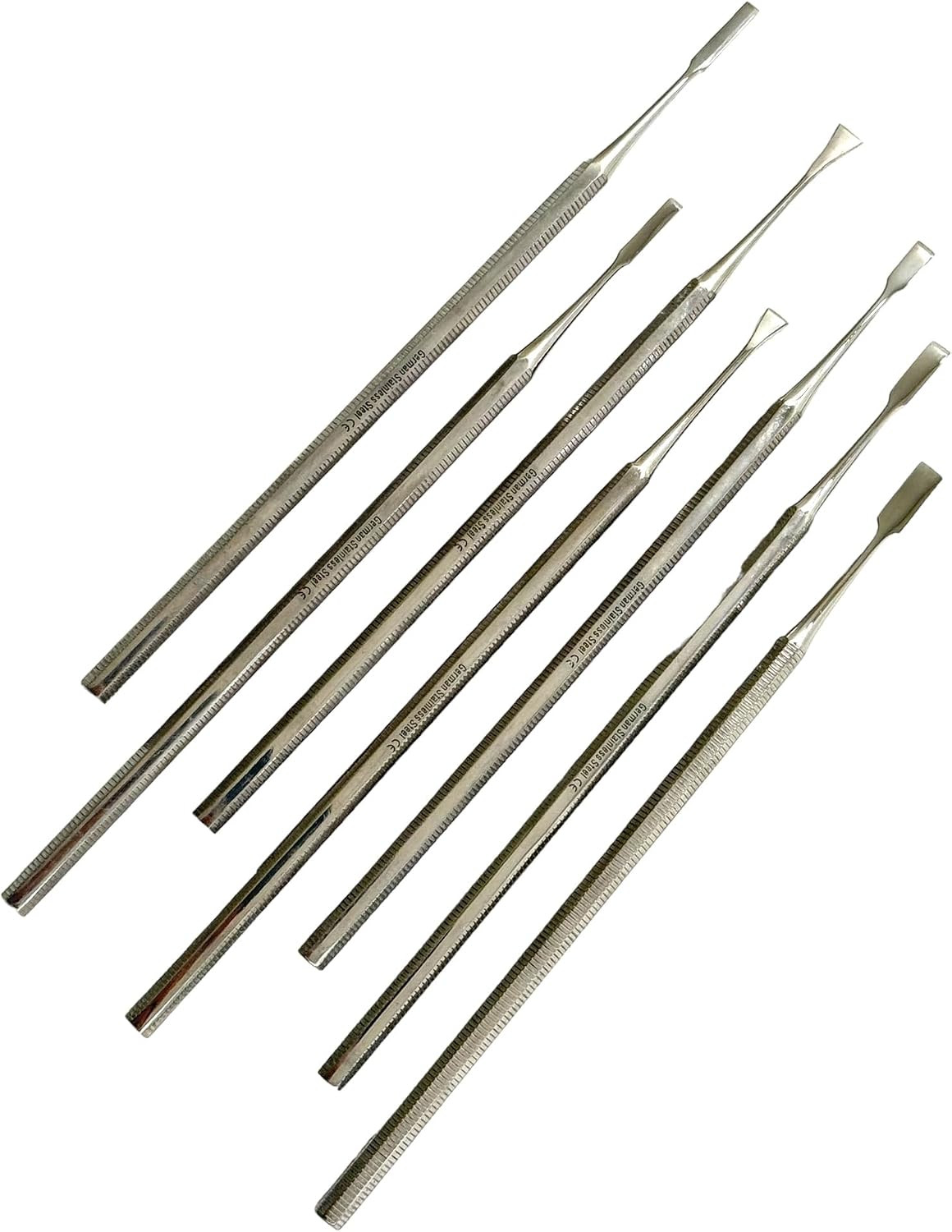 7 Pack Precision Mini Chisel Carving Tools for Detailed Small Crafts Such as Woo