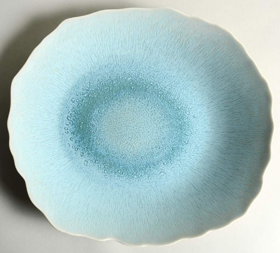 Jars-France Plume Ocean Blue Dinner Plate 6463728