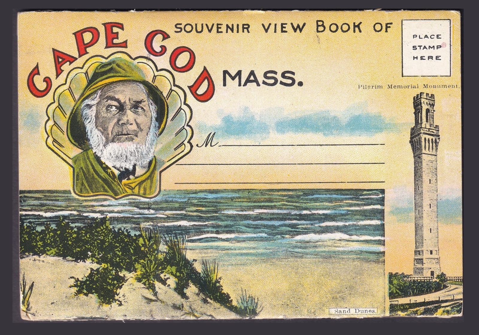 Cape Cod and Nantucket Massachusetts Vintage Unposted Postcards ▲ You Pick