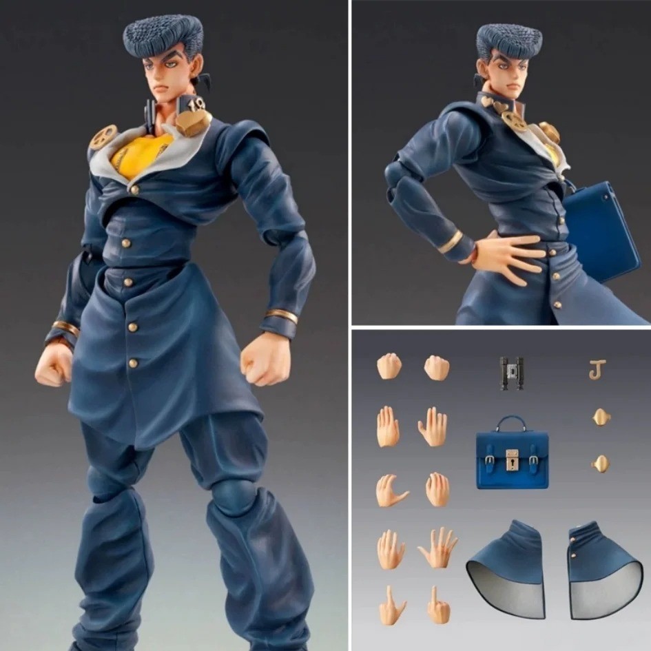 JoJo\'s Bizarre Adventure Josuke Crazy Diamond 25cm Anime Action Figure Model Toy