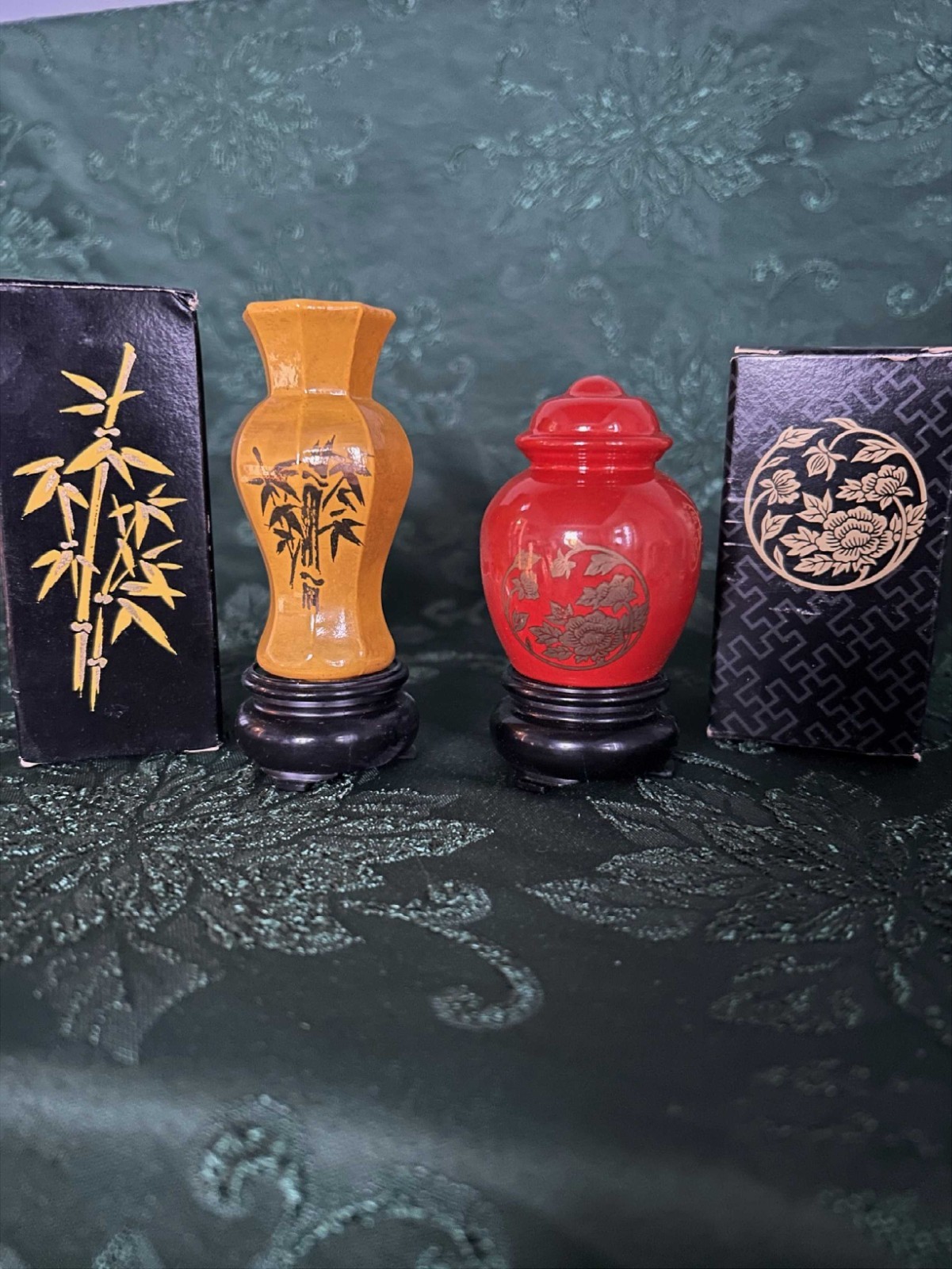 Lot 2 Vintage Avon  MOONWIND  Cologne Golden Bamboo & Oriental Peony