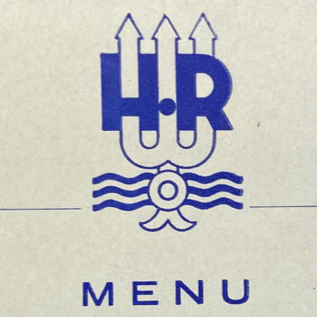 Original Vintage 1952 Hôtel du Rhône Restaurant Menu Sion Hotel Switzerland