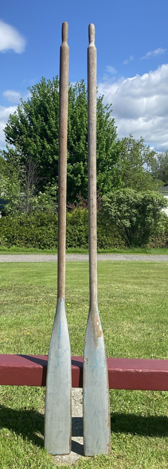 Lovely Pair WOODEN OARS 86\