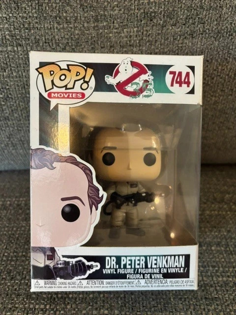 Funko Pop Vinyl: Ghostbusters - Dr. Peter Venkman #744-WITH PROTECTOR-2-6-26