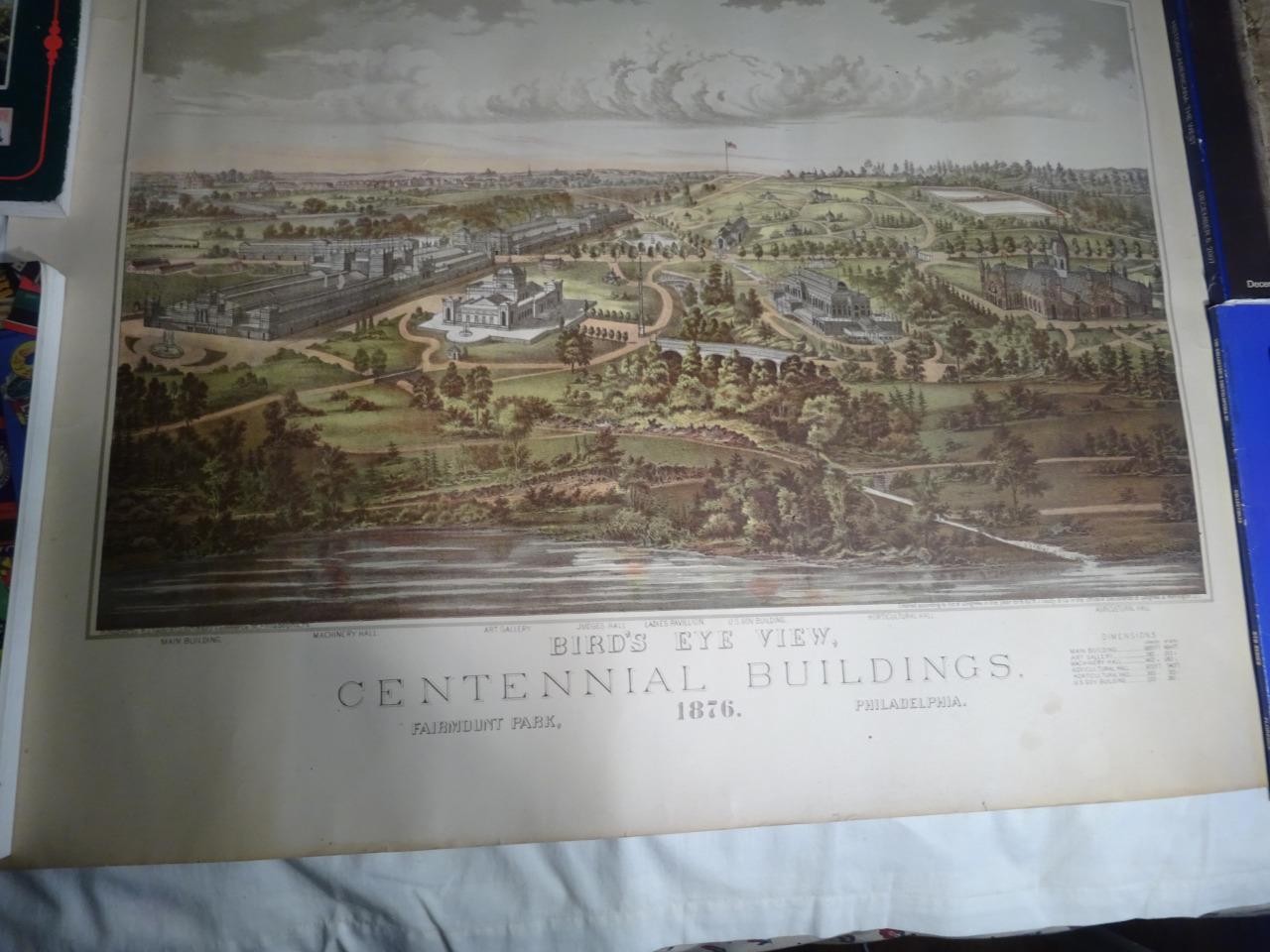 ANTIQUE 1876 Philadelphia Centennial Exposition 