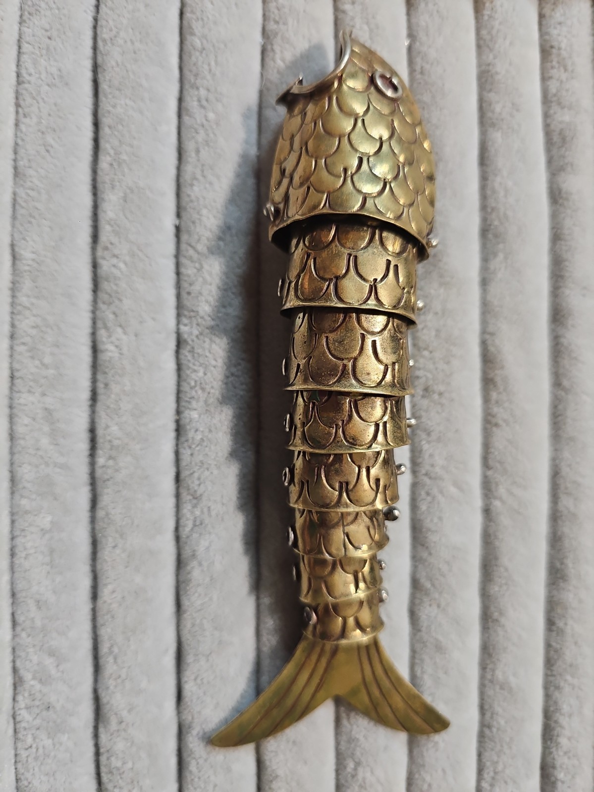 Vintage Articulated Fish Bottle Opener 
