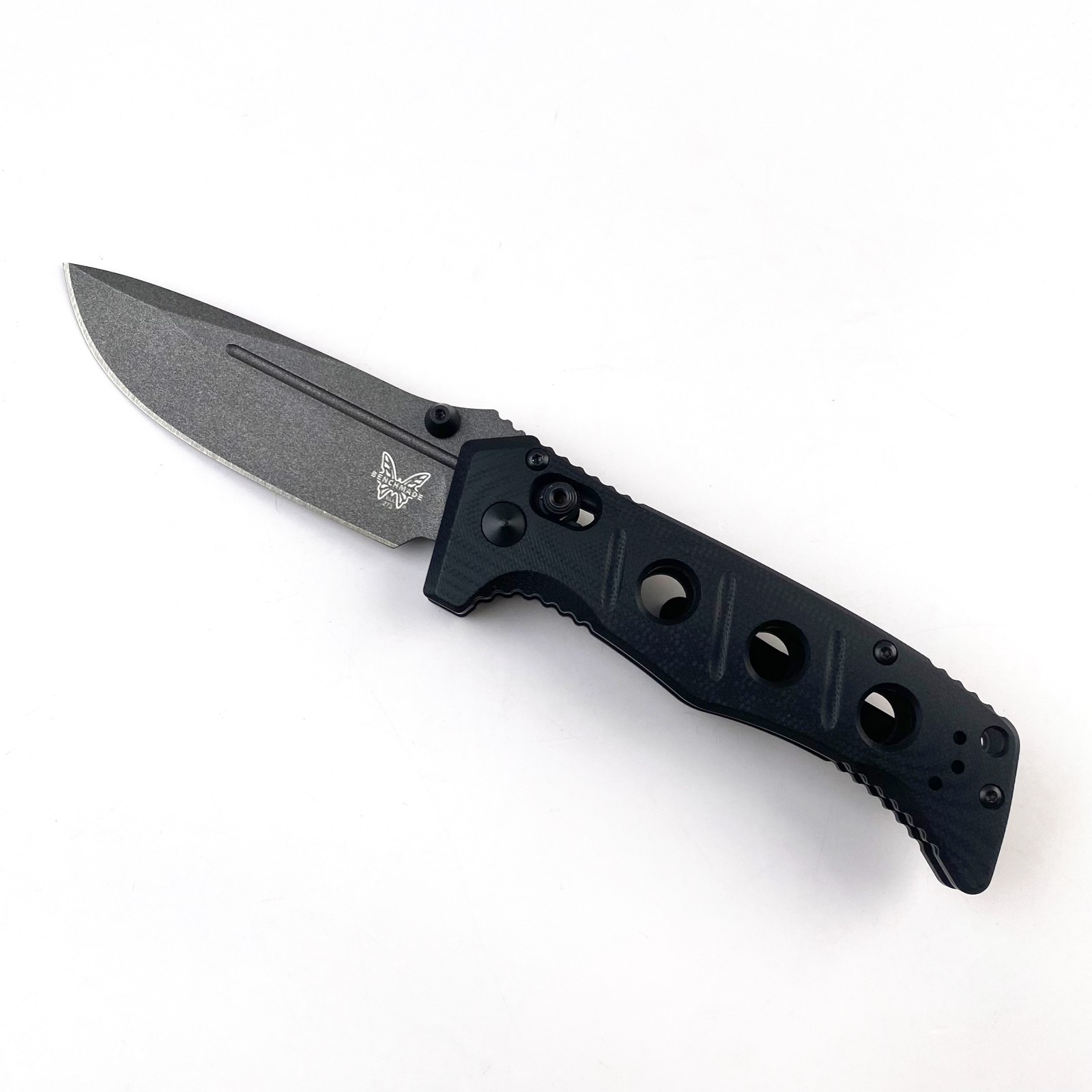 Benchmade Mini Adamas 273GY-1 Axis Lock Black G10 Handle Folding Knife