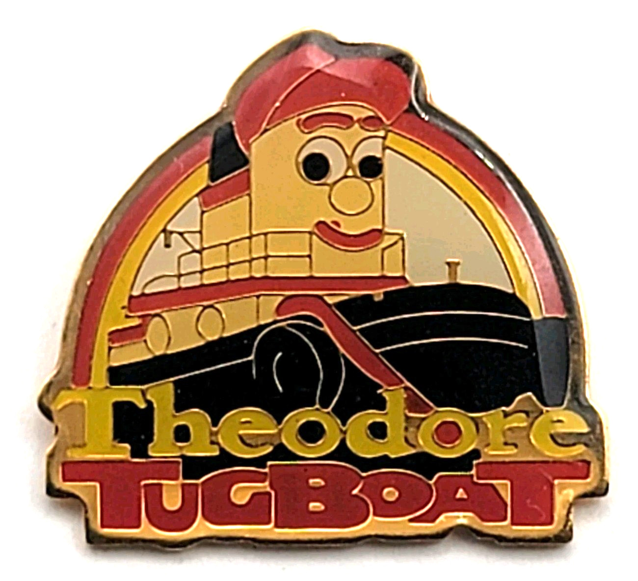  Theodore Tugboat Big Harbour Halifax Nova Scotia Canada Character Souvenir Pin