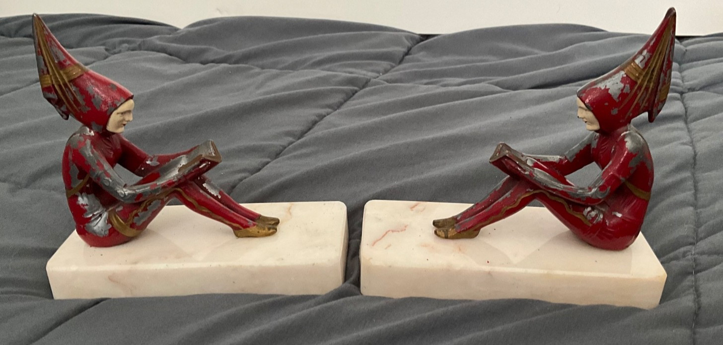VINTAGE ART DECO PAIR OF 1930'S J.B. HIRSCH 