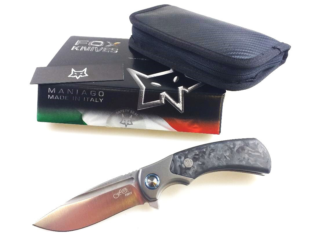 FOX FX-F2017 40th Anniversary Collectors EDC Folding Pocket Knife S/N #120