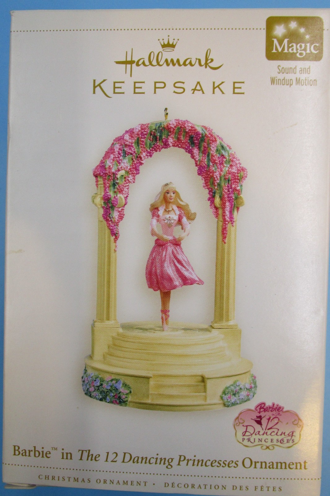HALLMARK  BARBIE 12 DANCING PRINCESSES ORNAMENT 2006 - NEVER DISPLAYED