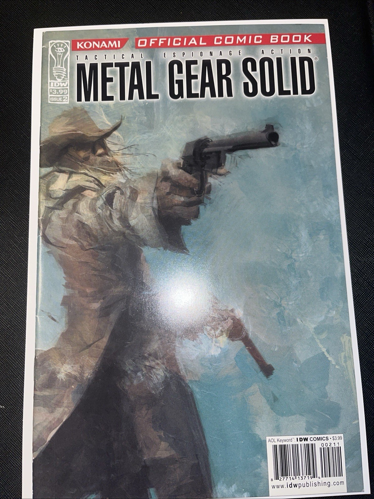 Metal Gear Solid #2 IDW Konami Official Comic Book 2004 Tactical Espionage
