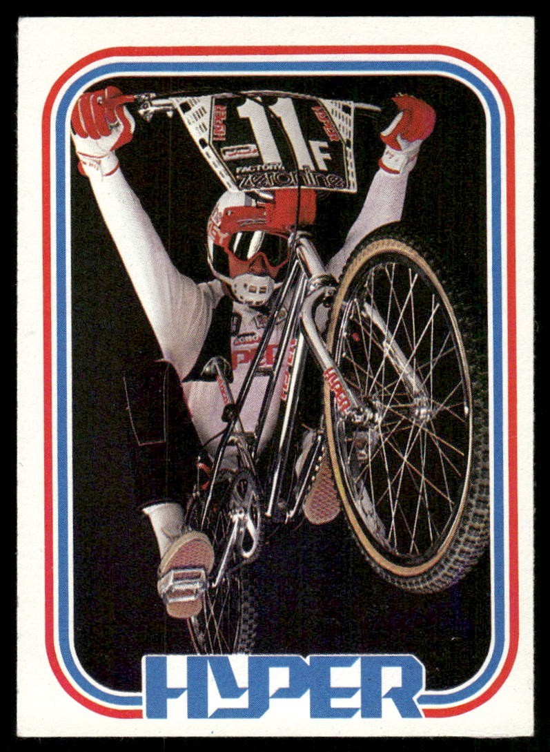 Hyper Racing 1984 BMX Bike Donruss Card #41 (NM)