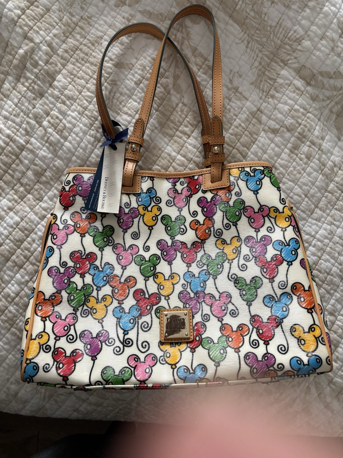 Dooney & Bourke Disney Balloons 10th Anniversary NWT Tote Bag Purse