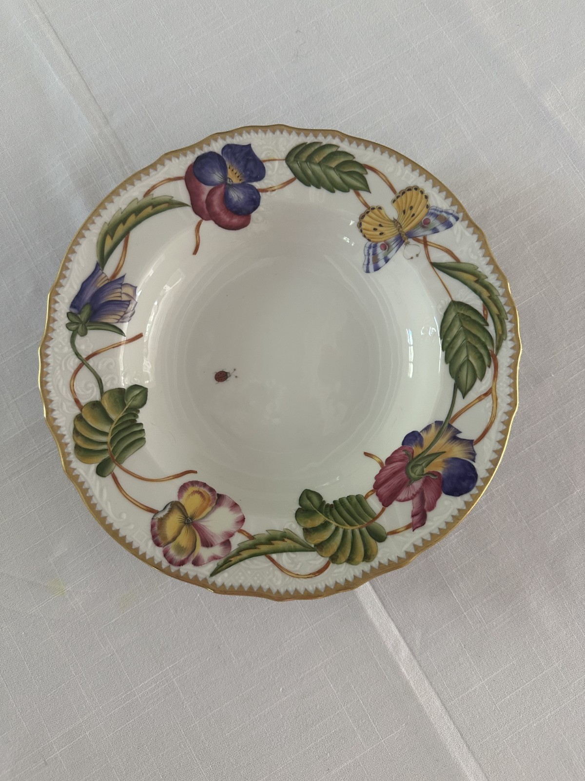Perfect Condition a ANNA WEATHERLEY MORNING GLORY SOUP BOWL DS29