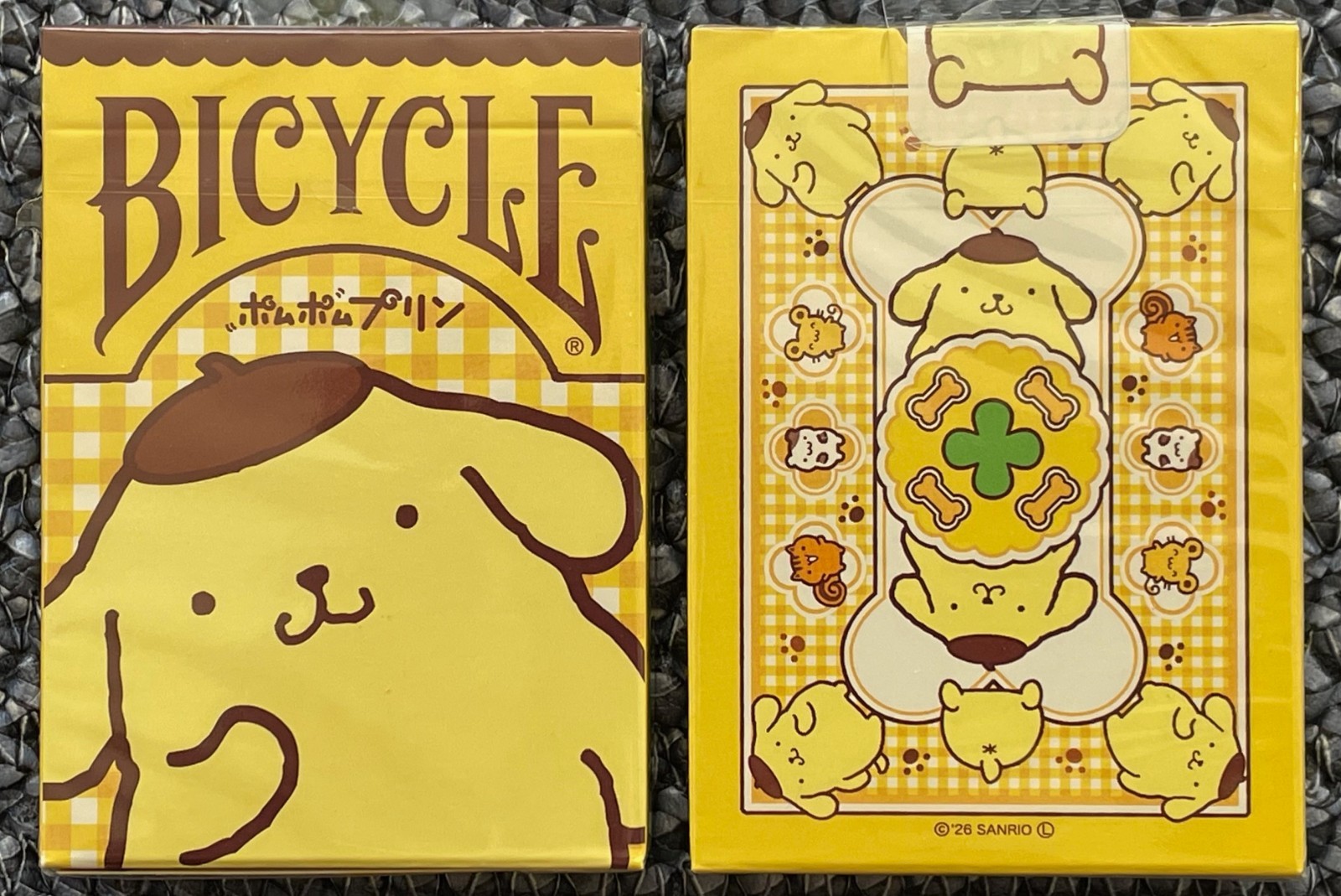 Bicycle Pompompurin (Pompom Purin) custom playing cards Bicycle Pompompurin (Pompom Purin) custom playing cards