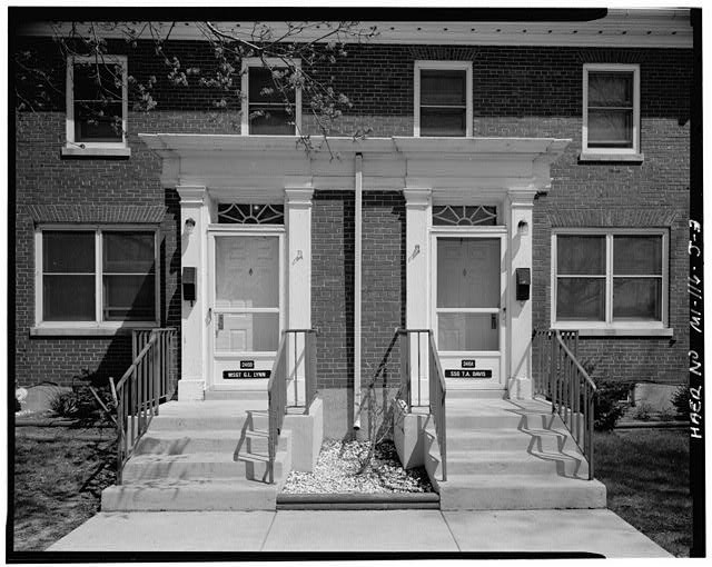 Mount Clemens Michigan Selfridge Field 1996 Entry Porch Building 246 253