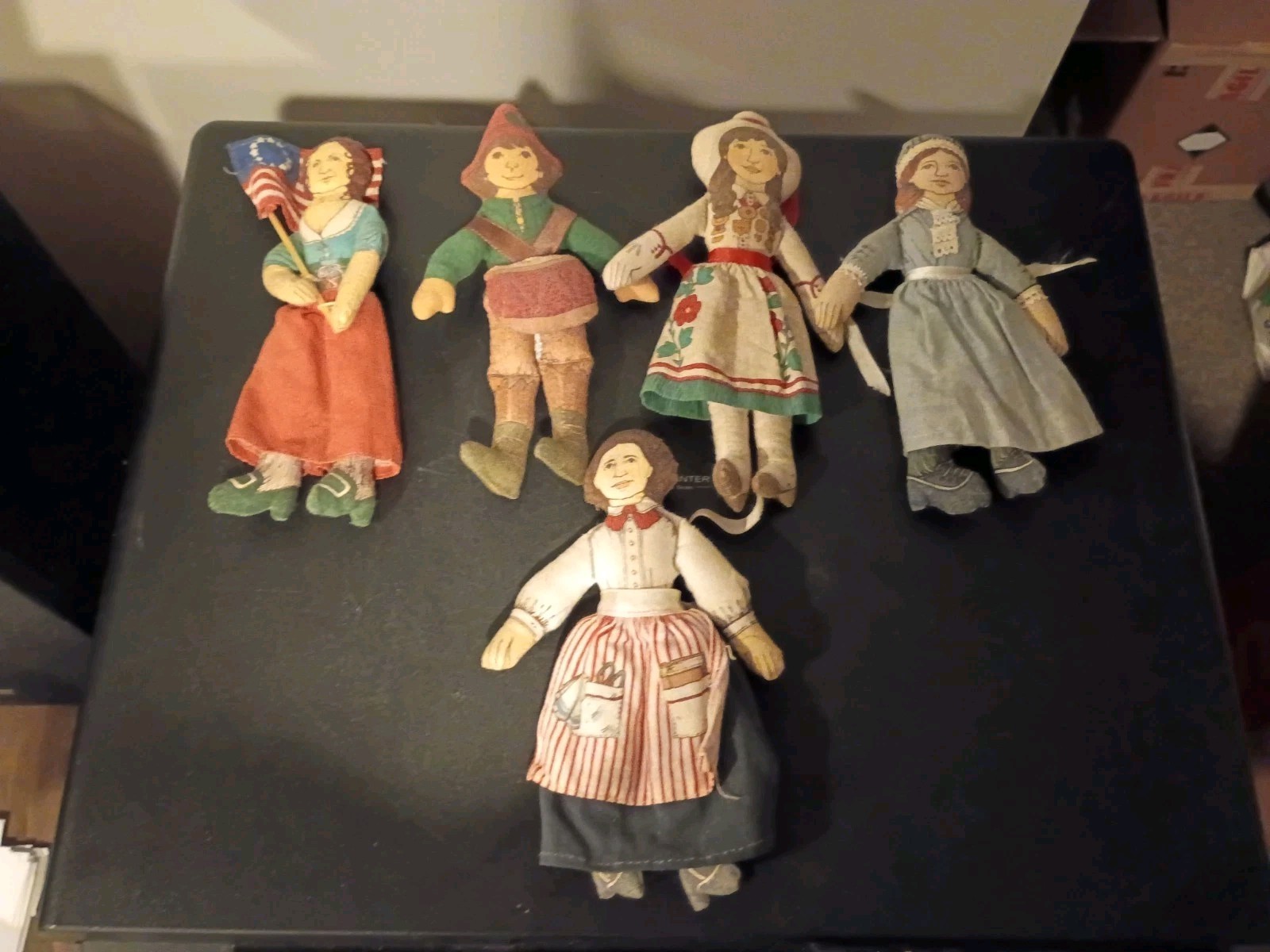 Vintage Famous Amer. Dolls: Hallmark 1979 Cloth American Women History Lot Vintage Famous Amer. Dolls: Hallmark 1979 Cloth American Women History Lot