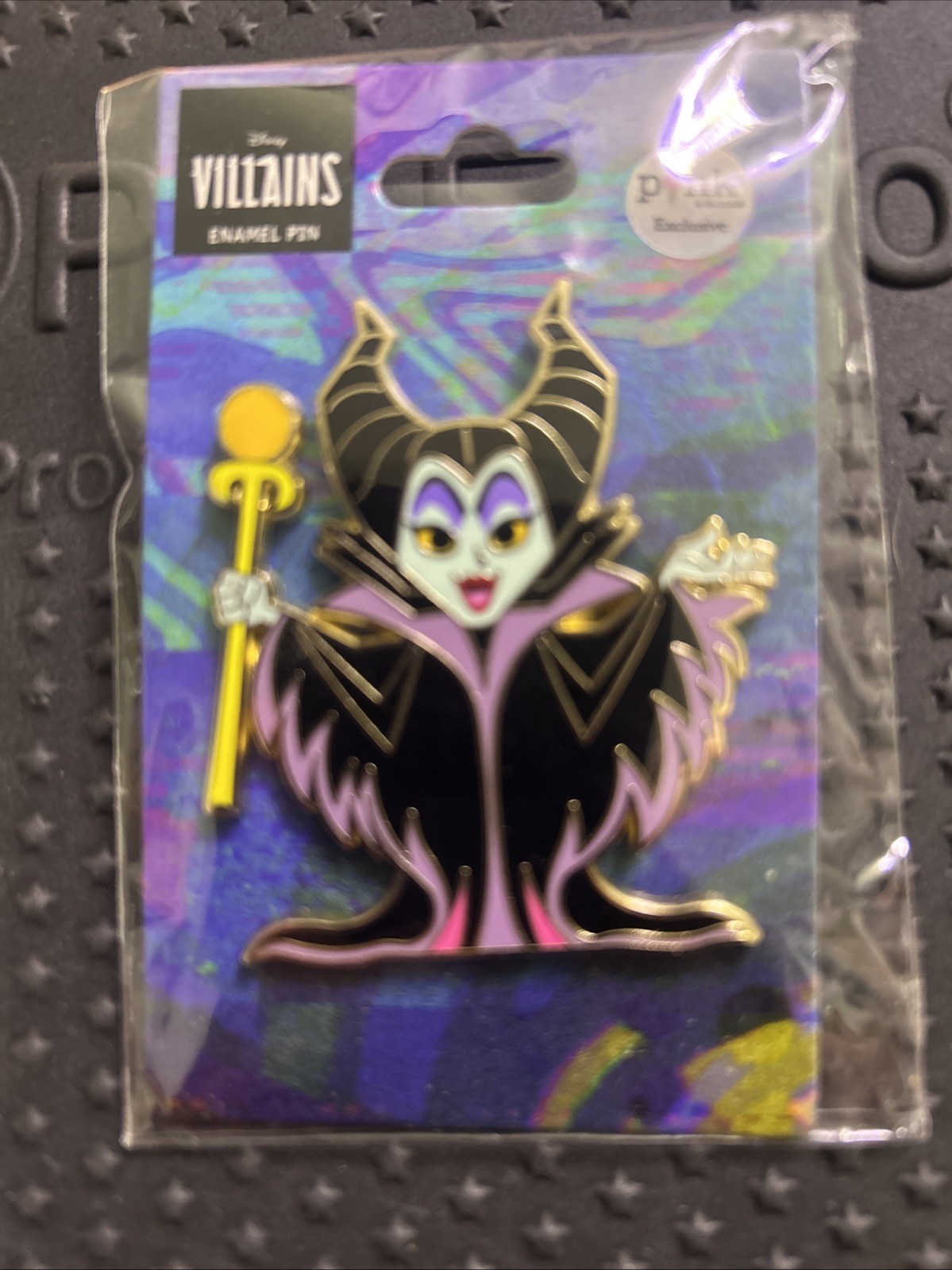 Disney Pink a la Mode PALM Happiest Collection Maleficent Sleeping Beauty Pin