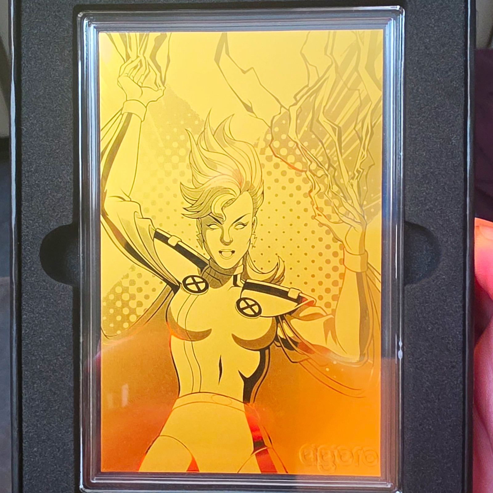 Agoro Marvel X-Men '97 Storm XM97#1 Serial Numbered 5g Gold Trading Card 03/20