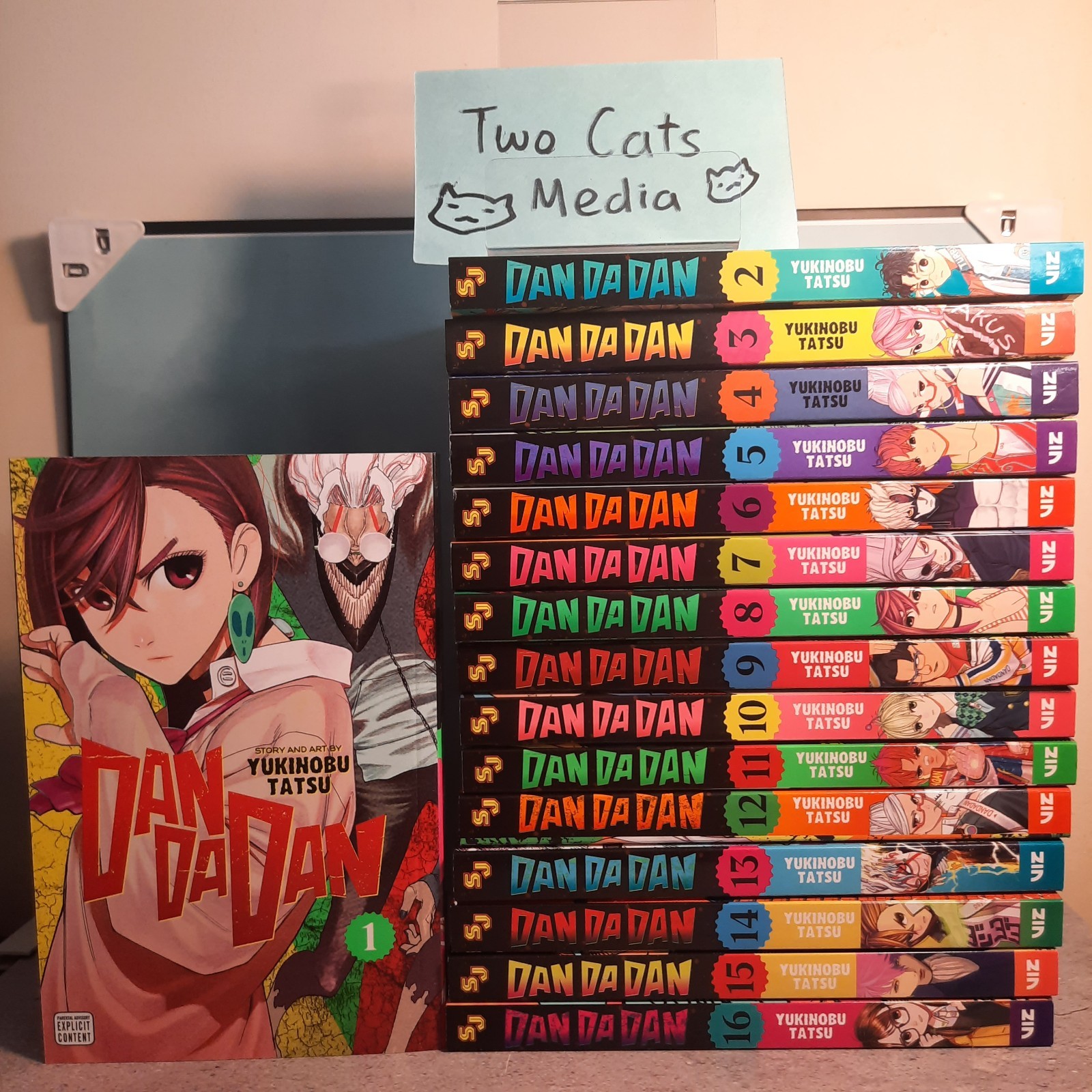 📚 DanDaDan Vol. 1-16 Official English Manga Variation Listing