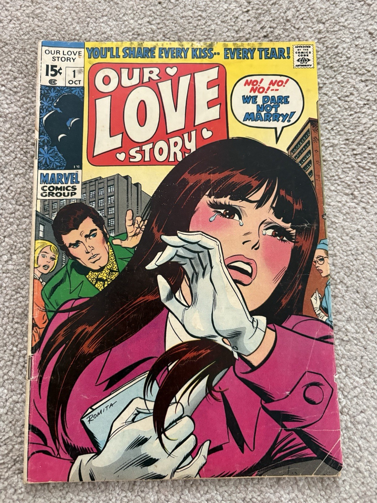 Our Love Story #1 (Marvel Comics October 1969)