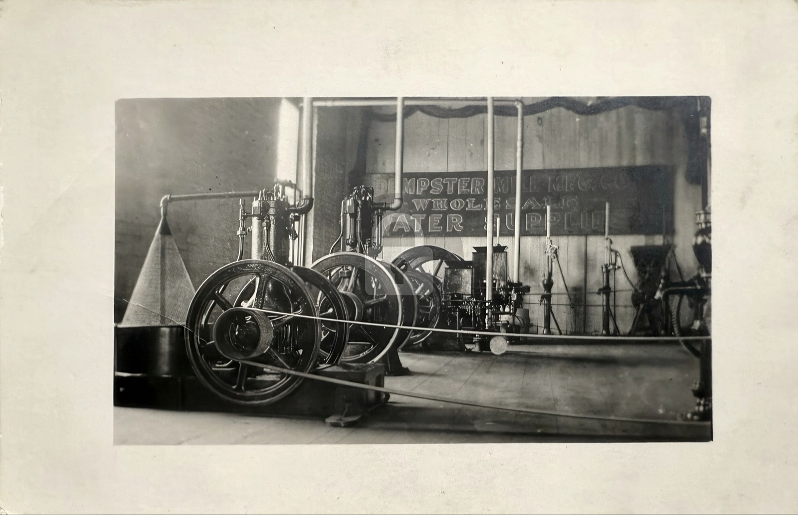 Beatrice NE State Fair? Dempster Exhibit Gas Engines Pumps RPPC Postcard COPY Beatrice NE State Fair? Dempster Exhibit Gas Engines Pumps RPPC Postcard COPY